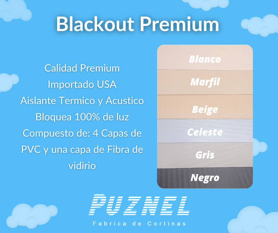 Telas Blackout Premium